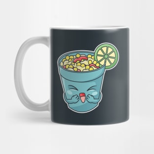 Cartoon Elote Corn in a Cup Mug